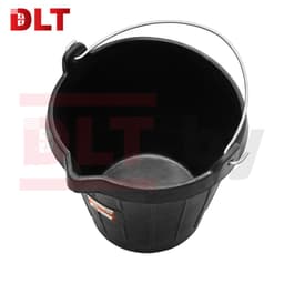Ведро строительное гибкое с носиком, DLT, 10л (факт. 10л), тип INDUSTRY, арт.2909