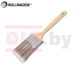 Кисть Rollingdog W1000 75мм, угловой срез, синтетика, серия Professional, арт.10199