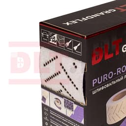 Шлифовальный лист в рулоне DLT GrandFlex PURO-ROLL, P120, 110мм*12м, (керамика точной формы), арт.3475 - фото 6