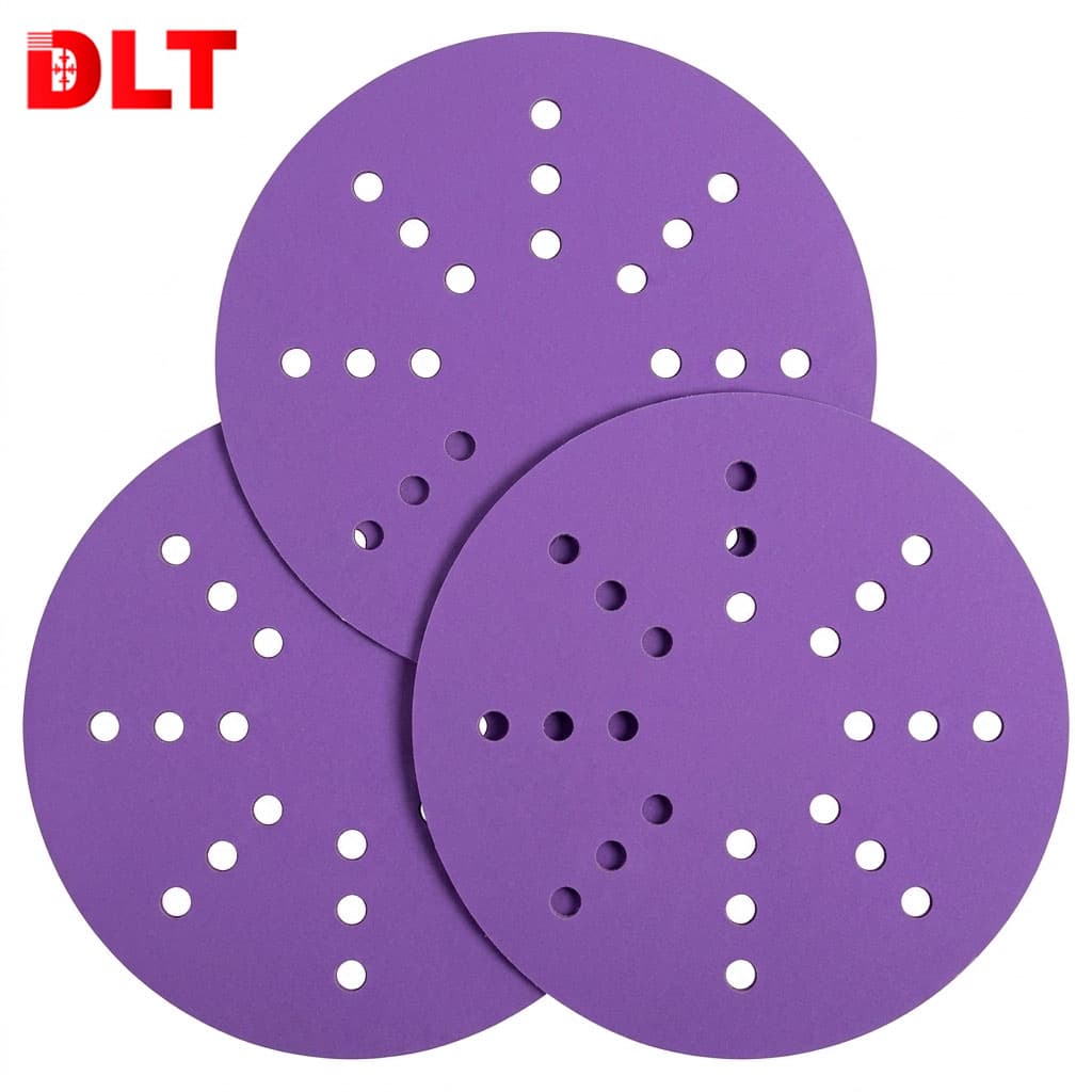 Круг шлифовальный DLT GrandFlex PURO-CERAMIC, P180, 225мм, 10шт, (на бумаге, керамика точной формы), арт.3005