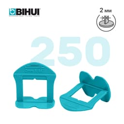 Зажим для системы выравнивания плитки (СВП) BIHUI 2мм, 250шт, арт.BLSN250