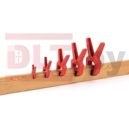 Набор быстрозажимных струбцин DLT 38 мм, (усилие зажима 4.5 кг) 5 шт., арт.82515 - фото 5