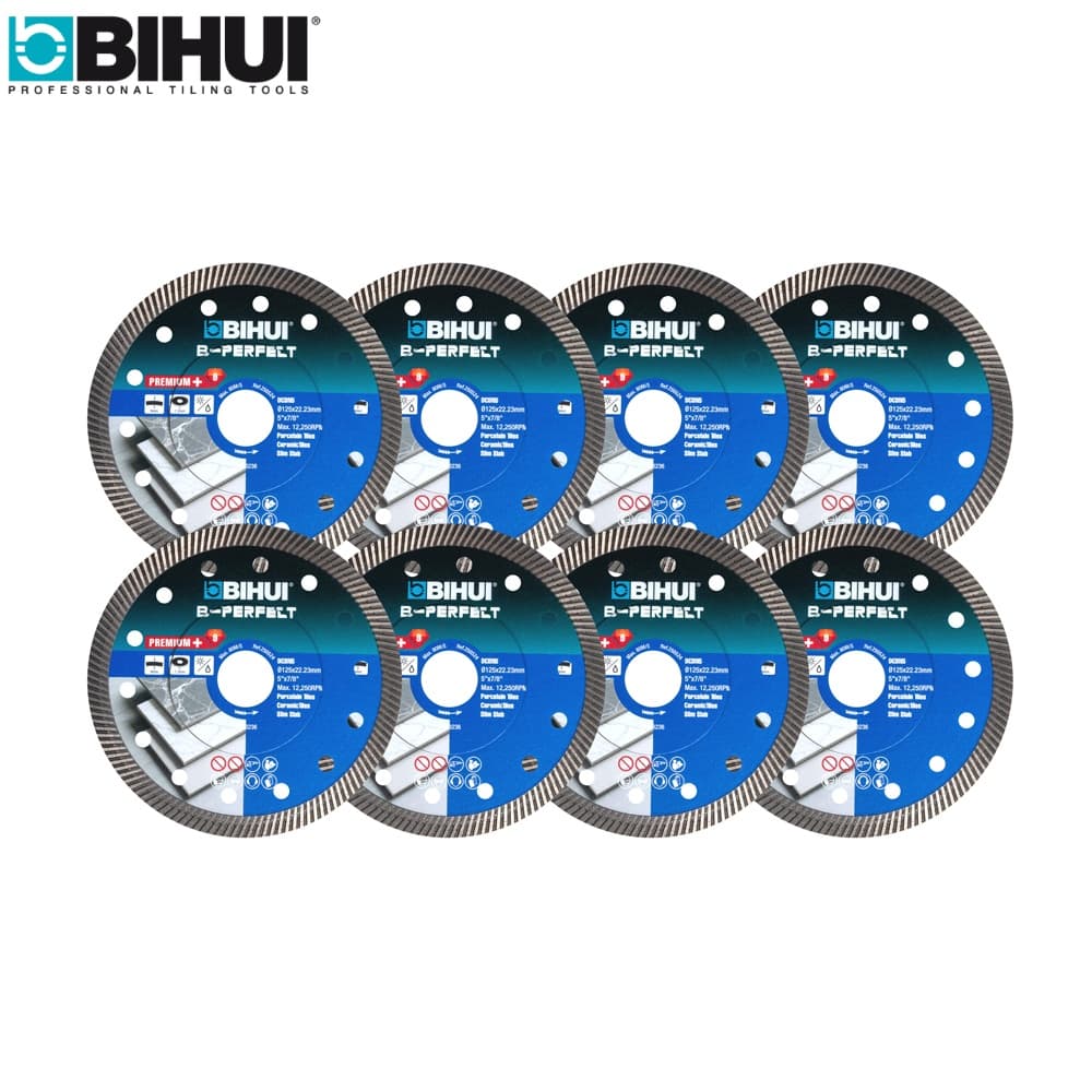 Алмазный диск BIHUI SUPER THIN TURBO, 125х1,4мм (набор 8 шт) арт.DCBN5X8
