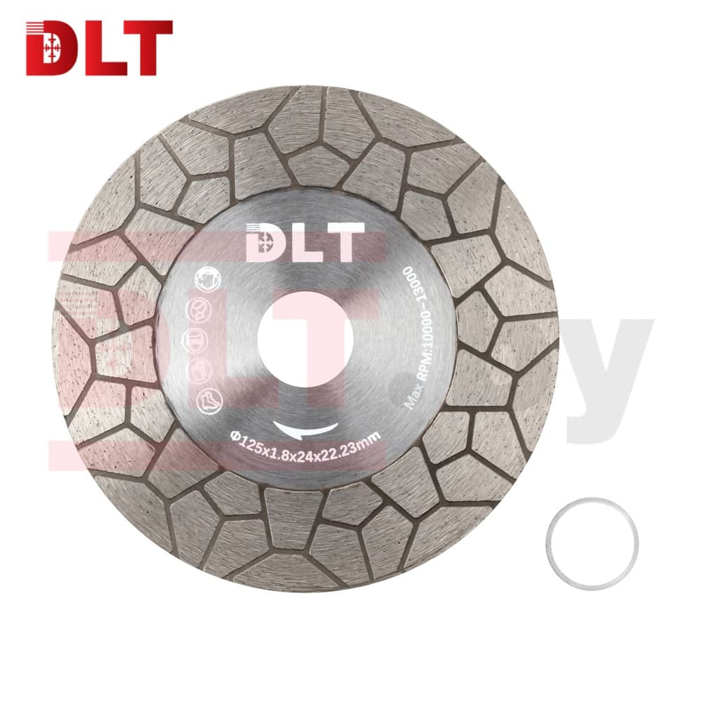 Алмазный диск для резки и заусовки плитки под 45° DLT №35  (SUPERPRO), 125мм, арт.1959 - фото 4
