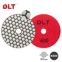 Алмазный гибкий шлифовальный круг DLT №15, #400, арт.1170