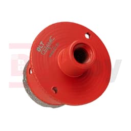 Алмазная коронка-фреза DLT CERAMIC CONE PRO, 40-60мм, (для УШМ), арт.1491 - фото 5