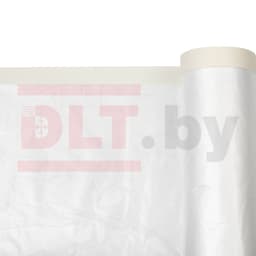 Укрывное полотно на малярной ленте Rollingdog Masking Film 8мкм, 280см*15м, арт.81517 - фото 2
