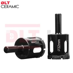Алмазная коронка по плитке и керамограниту DLT CERAMIC, 32мм, арт.0671
