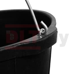 Ведро строительное гибкое, DLT, 10л (факт. 8,8л), тип RUBBERBUCK, арт.2903 - фото 5