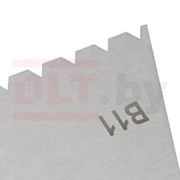 Шпатель зубчатый BIHUI со сменным лезвием B11, арт.FTSCB11 - фото 2