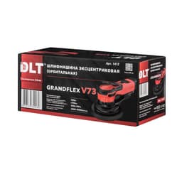 Шлифмашина эксцентриковая (орбитальная) DLT GrandFlex V73, ход эксцентрика 5.0 мм, арт.1412 - фото 8