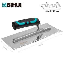 Гребенка из нерж. стали BIHUI 280*120мм, «Тигровый коготь», арт.PTSBTG