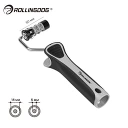 Бюгель Rollingdog SUPER-MICRO 50 мм, Ø6 мм, каркас 18 мм, конус, серия Professional, арт.30125