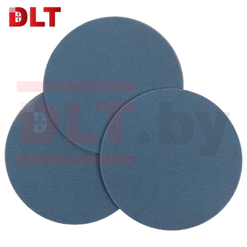 Круг шлифовальный сетка DLT GrandFlex BLUE-NET CERAMIC, P220, 225мм, 10шт, (керамика точной формы), арт.3460
