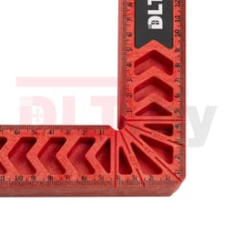 Угольник столярный пластиковый DLT, 110x110мм, арт.86706 - фото 6