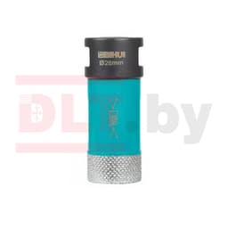 Коронка алмазная для плитки и камня BIHUI, 28мм (вакуумная пайка точной формы), арт.DBDB28 - фото 3