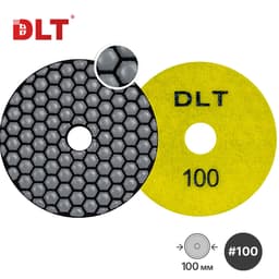 Алмазный гибкий шлифовальный круг DLT №15, #100, арт.1168
