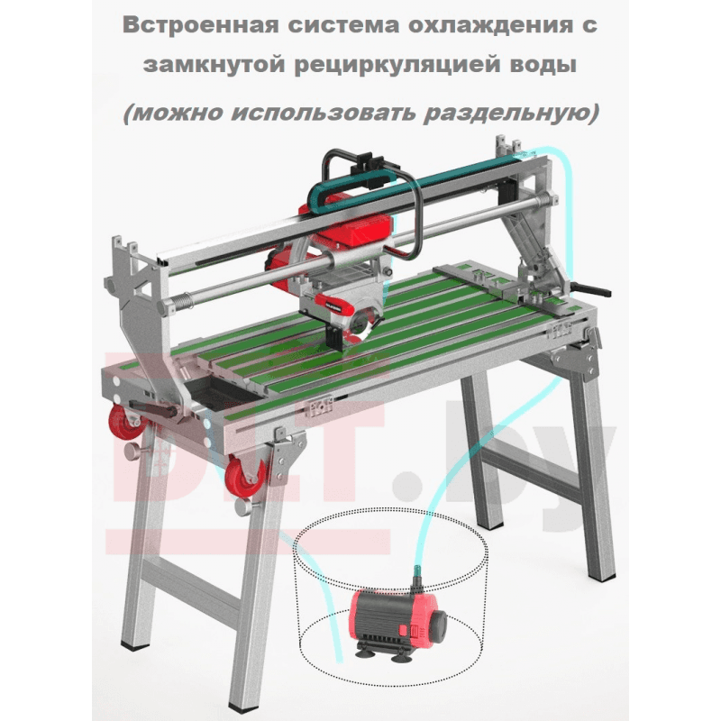 Плиткорез электрический DLT OptiTronic Auto-1600 (версия PRO) с АВТОМАТИКОЙ , арт.2625 - фото 8