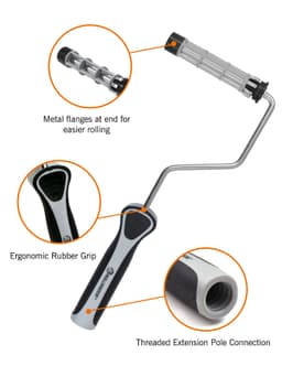Набор малярный Rollingdog SUPER-MICRO (9 предметов) резьба, серия Professional, арт.70290 - фото 8