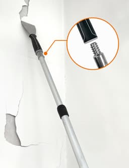 шпатель-скребок Rollingdog 3&amp;quot; (75мм), изогнутый, резьба, арт.50447 - фото 6