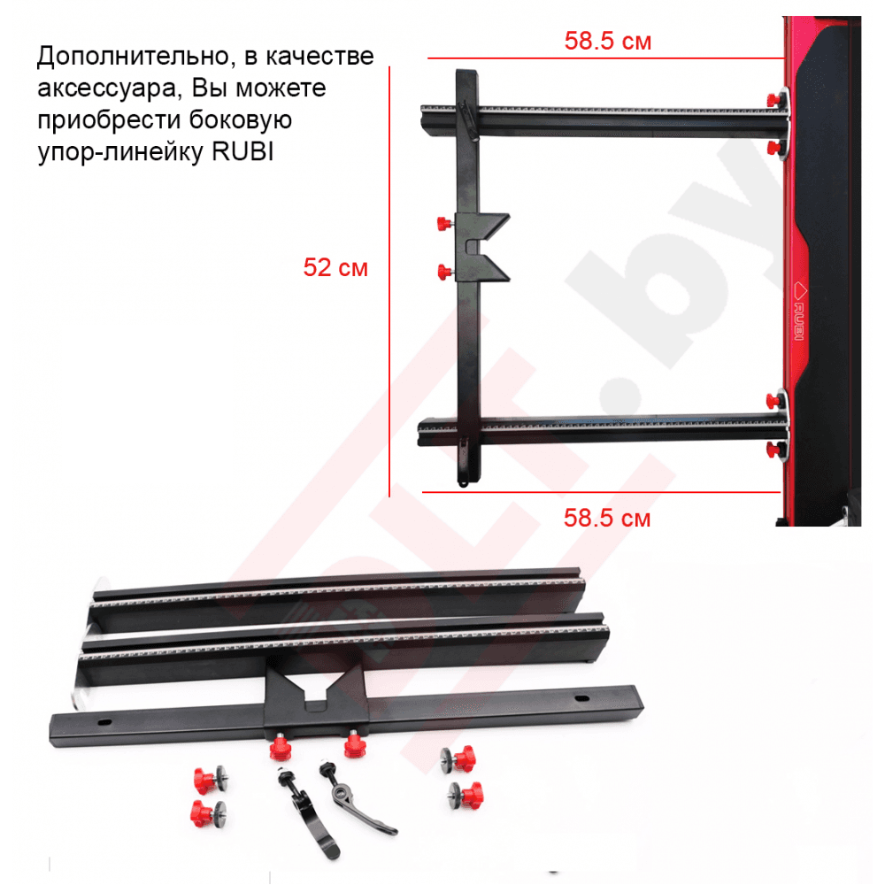 Ручной плиткорез RUBI TIGER-1200 (RUBI Hit 1200)(до 1200мм), арт.14979 - фото 21
