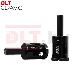 Алмазная коронка по плитке и керамограниту DLT CERAMIC, 25мм, арт.0042
