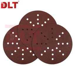 Круг шлифовальный DLT GrandFlex RED, P80, 225мм, 10шт, (на бумаге, оксид алюминия), арт.4506