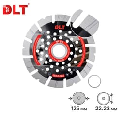 Алмазный диск по бетону DLT №56 (Grand), 125мм, арт.4630