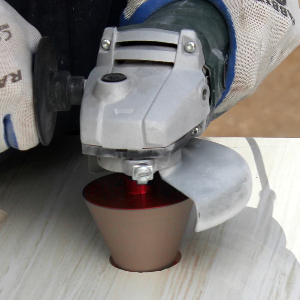 Алмазная конусная фреза DLT CERAMIC CONE PRO, 3-75мм, арт.0514 - фото 6