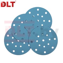 Круг шлифовальный DLT GrandFlex BLUE-CERAMIC, P240, 150мм, 10шт, (на бумаге, керамика и оксид алюминия), арт.3031