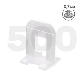 Зажим (СВП) SVP-PROFI mini (0,7 мм) 500 шт ПЛАСТИК РУСИ, арт.1229
