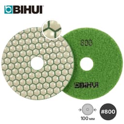 Алмазный гибкий круг (черепашка) BIHUI Ø100мм, #800, арт.DPP480