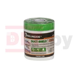 Укрывное полотно на малярной ленте Rollingdog DUCT-SHIELD 8мкм, 110см*15м, арт.80507 - фото 3