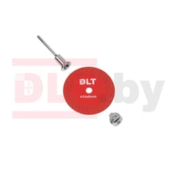Набор алмазных дисков для гравера DLT 50мм, вакуумная пайка, 10шт, арт.2638 - фото 2