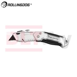 Нож строительный Rollingdog, складной,  лезвие 19мм, арт.50522