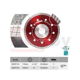 Алмазный диск BIHUI B-TURBO, 115х1,3мм, арт.DCDT115 - фото 2