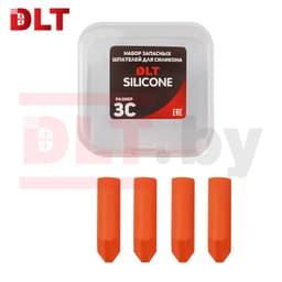 Набор запасных шпателей для DLT Silicone, (размер 3С) ОРАНЖЕВЫЕ, арт.1586