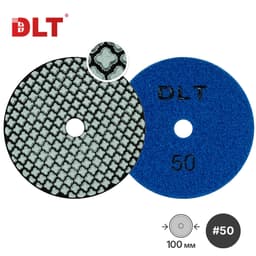 АГШК DLT №3, сверхгибкие, для сухой шлифовки,  #50,100мм, арт.0634