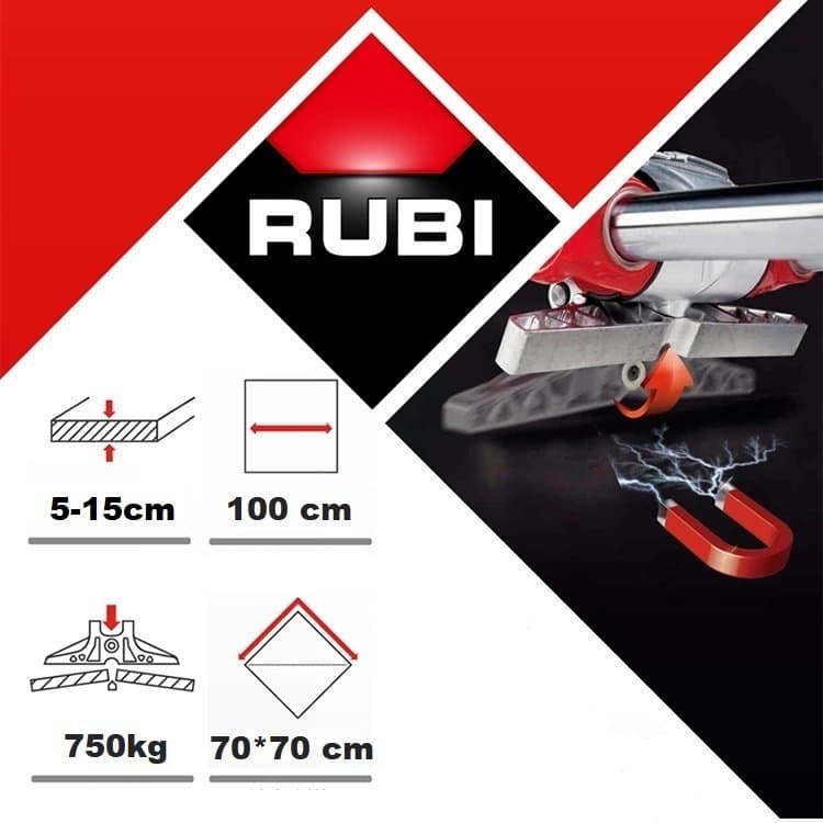 Ручной плиткорез RUBI X-ONE PLUS 1000 (до 1000мм), арт.15906 - фото 3
