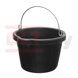 Ведро строительное гибкое, широкое, DLT, 10л (факт. 9л), тип RUBBERBUCK, арт.2904 - фото 3