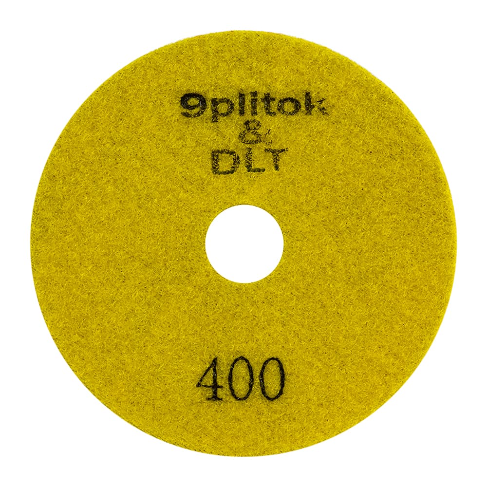 Гальванический алмазный гибкий шлифовальный круг DLT&9plitok, #400, 100мм, Премиум класс, арт.0633 - фото 3