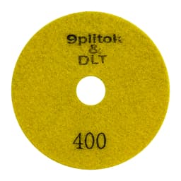 Гальванический алмазный гибкий шлифовальный круг DLT&9plitok, #400, 100мм, Премиум класс, арт.0633 - фото 3