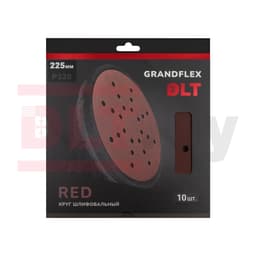 Круг шлифовальный DLT GrandFlex RED, P320, 225мм, 10шт, (на бумаге, оксид алюминия), арт.4513 - фото 3