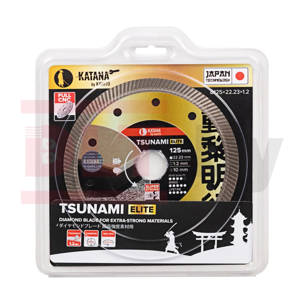 Диск алмазный КАТАNА Tsunami ELITE 125мм, арт.4377 - фото 4