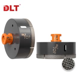Коронка алмазная для керамогранита и камня DLT TOP, 100мм, арт.2108