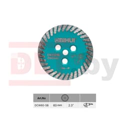 Диск алмазный BIHUI MINI THIN TURBO 60мм (сменная часть), арт.DCW60-SB - фото 2
