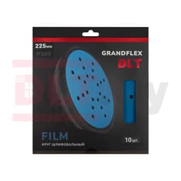Круг шлифовальный DLT GrandFlex FILM, P180, 225мм, 10шт, (на пленке, оксид алюминия), арт.4529 - фото 3