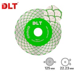 Алмазный диск для заусовки плитки под 45°, DLT №4, 125мм, арт.1632