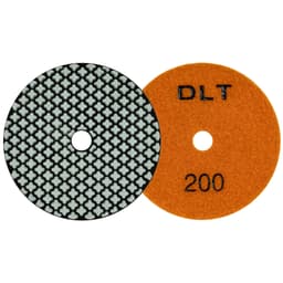АГШК DLT №3, сверхгибкие, для сухой шлифовки, #200,100мм, арт.0636